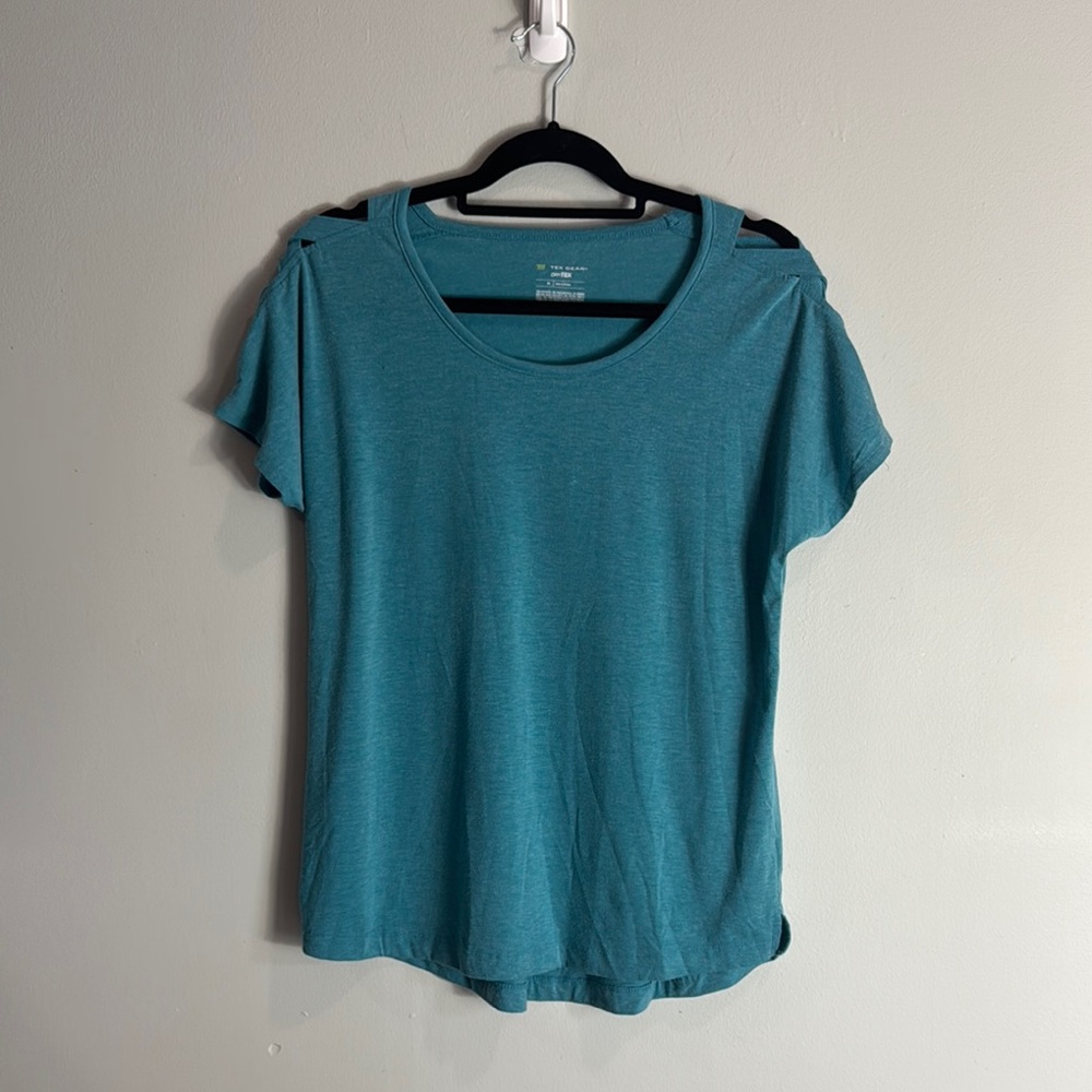 Tek Gear‎ teal  Short Sleeve Relaxed T-Shirt